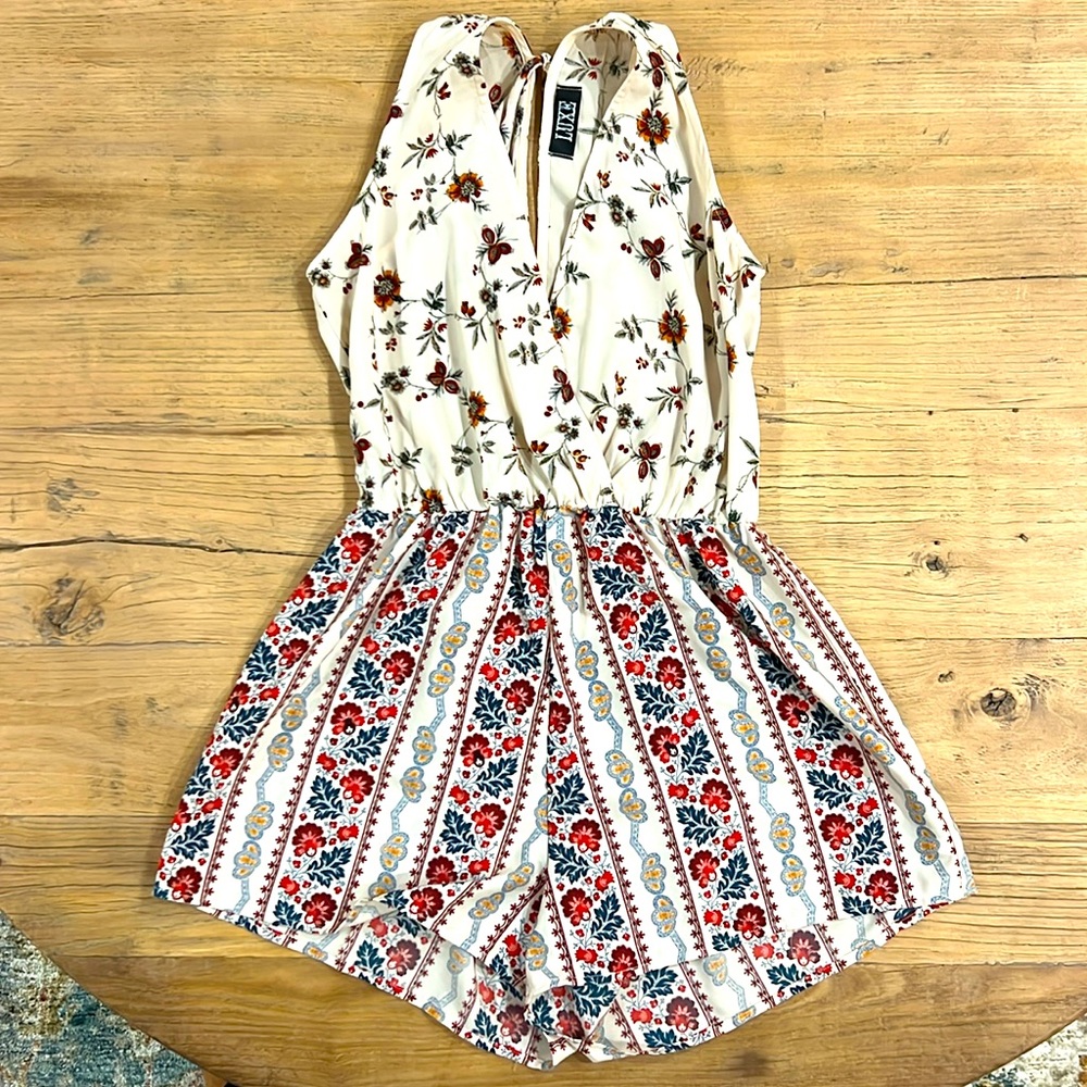 Women’s Multicolored Romper